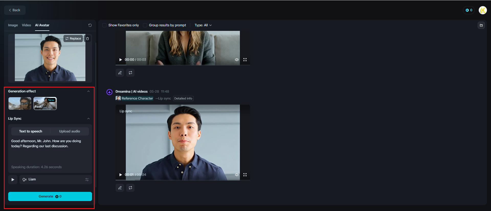 ai face talking generator free