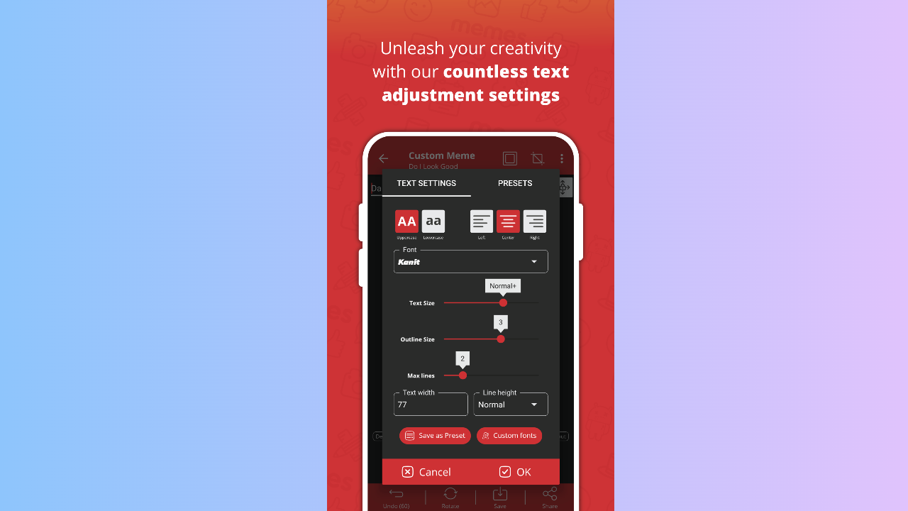 Meme generator app