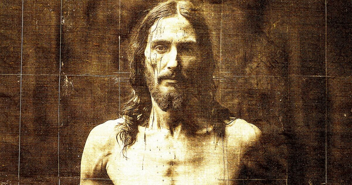 Imagen de IA de la Sábana Santa de Turín