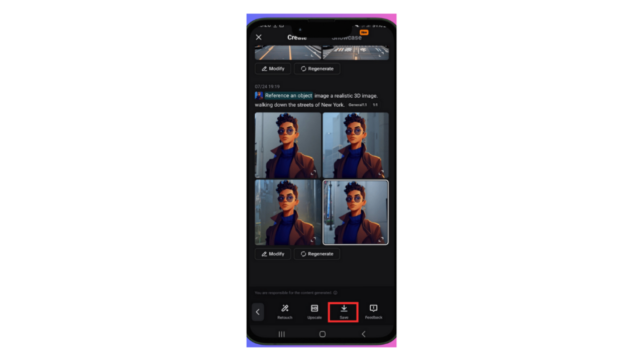 Generate 3D 3D-style image