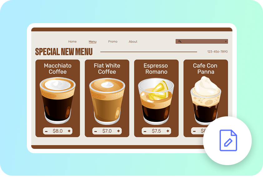 Clean and readable layouts
