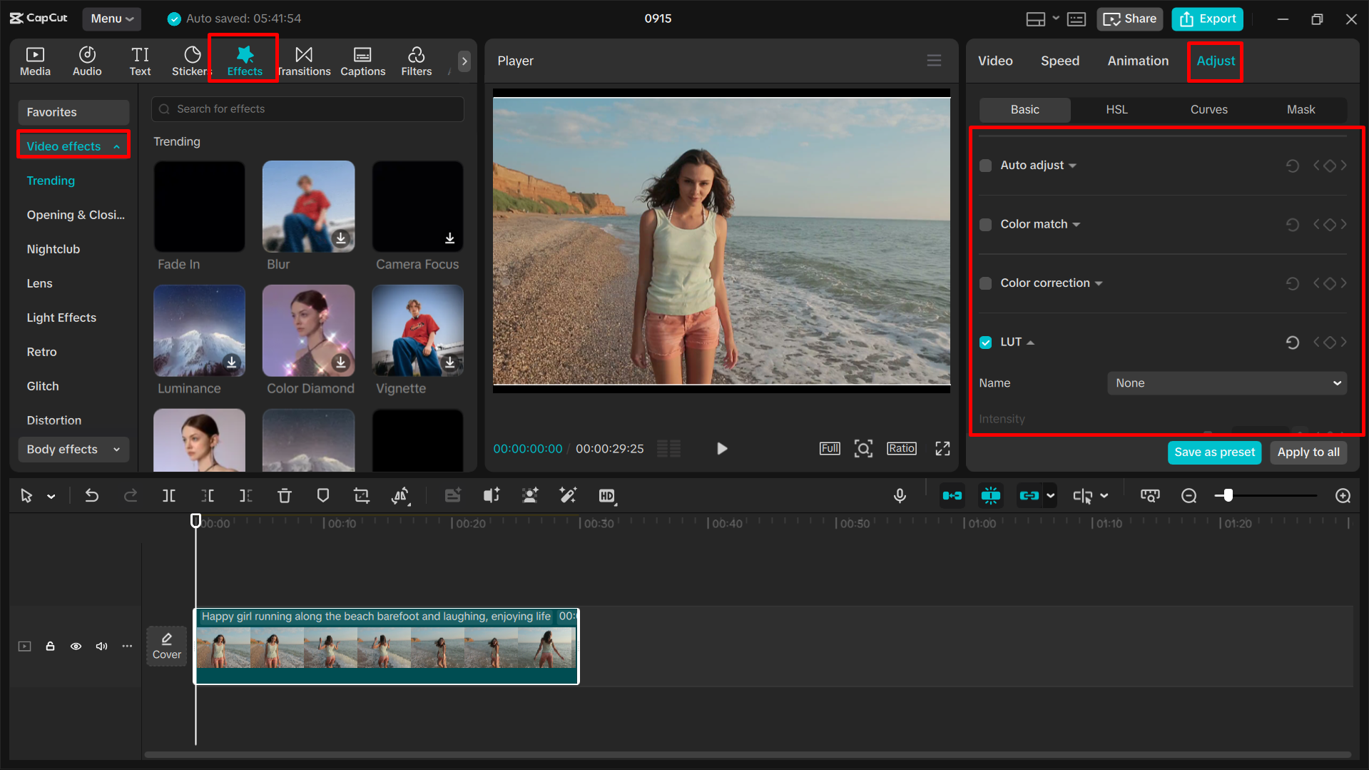 Mengedit video di editor video desktop CapCut
