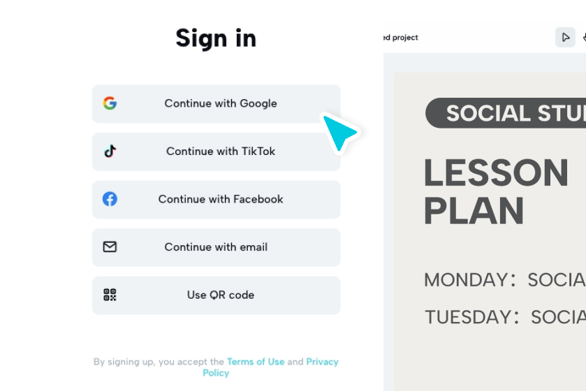 Mag-sign in o gumawa ng account