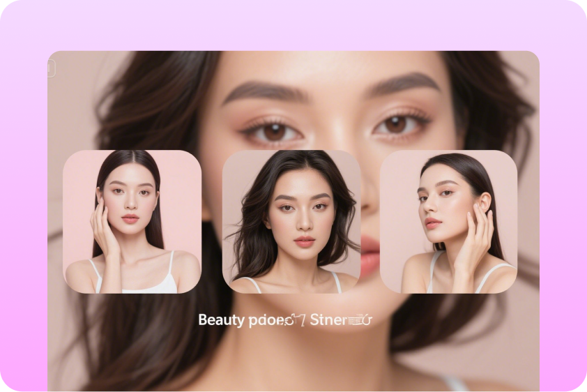 KI-Thumbnail für Beauty