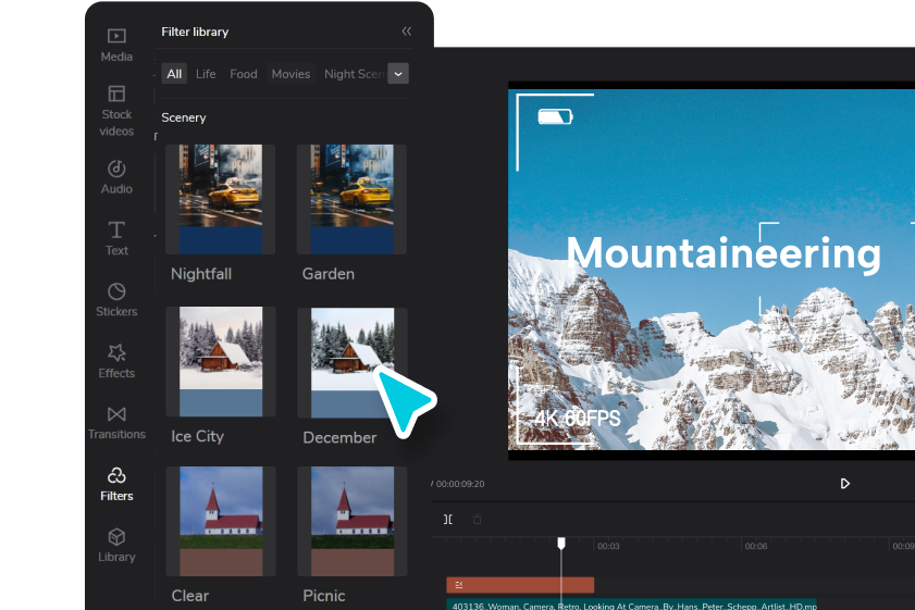 Passo 2 para montar vídeos: Editar e personalizar
