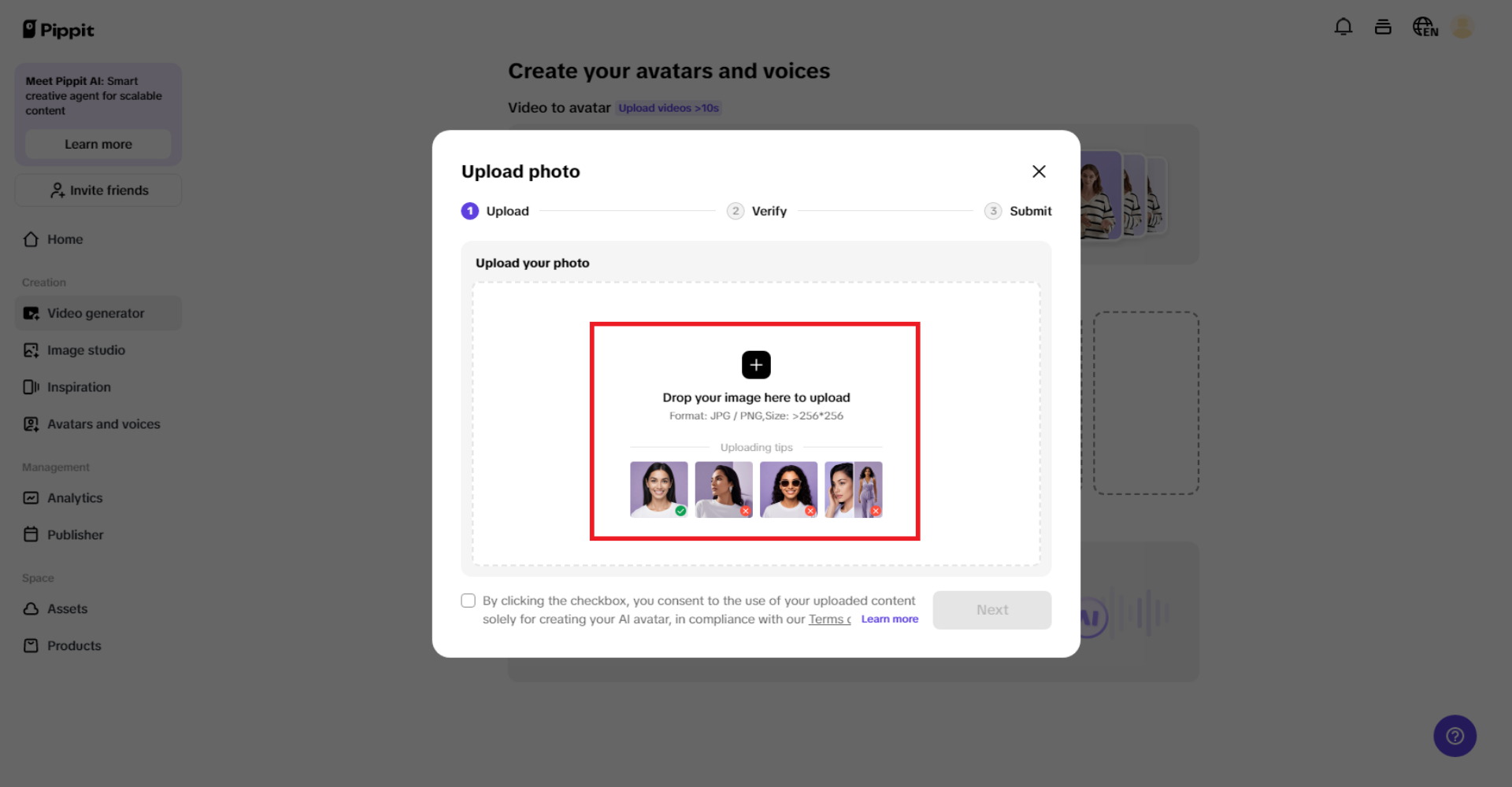 Upload your photo