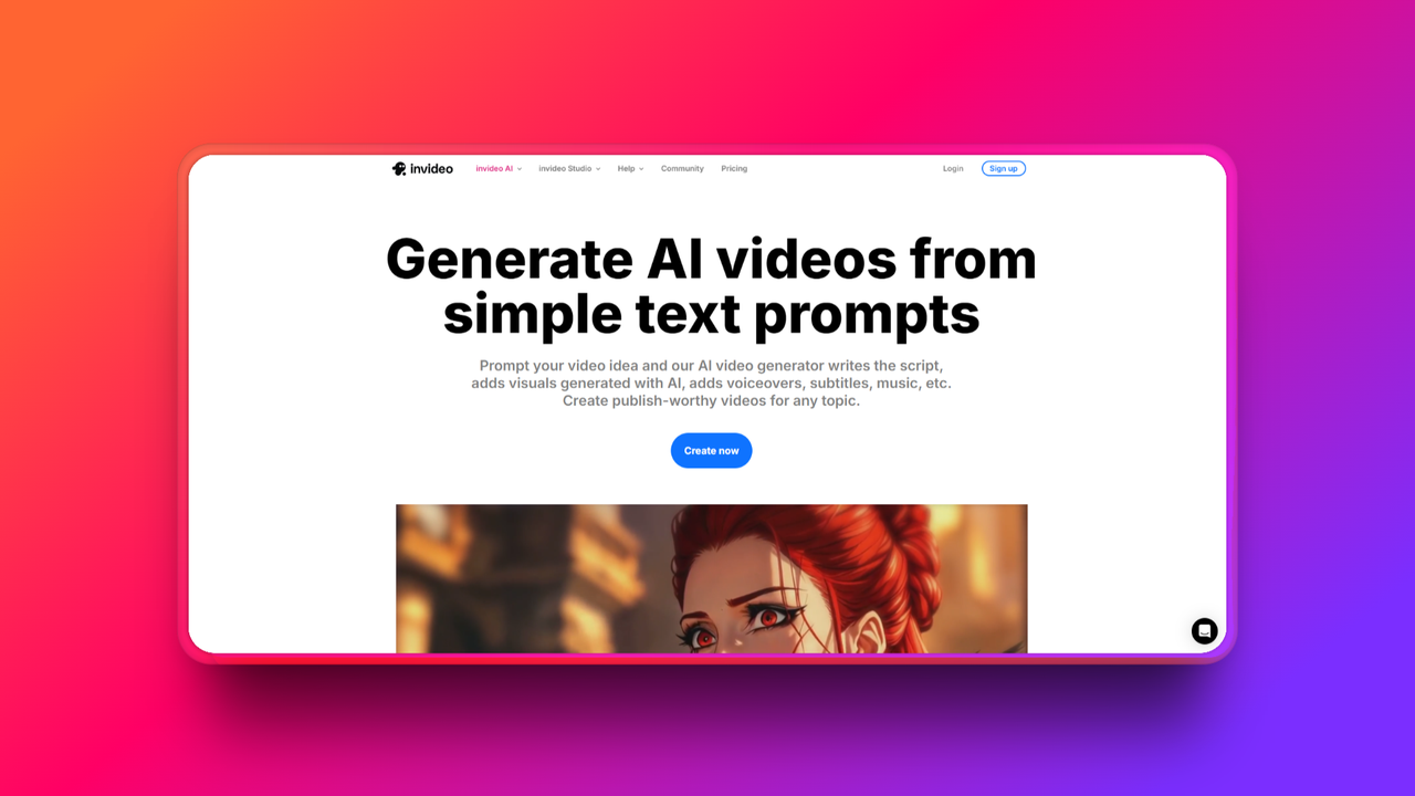 InVideo AI's video generator