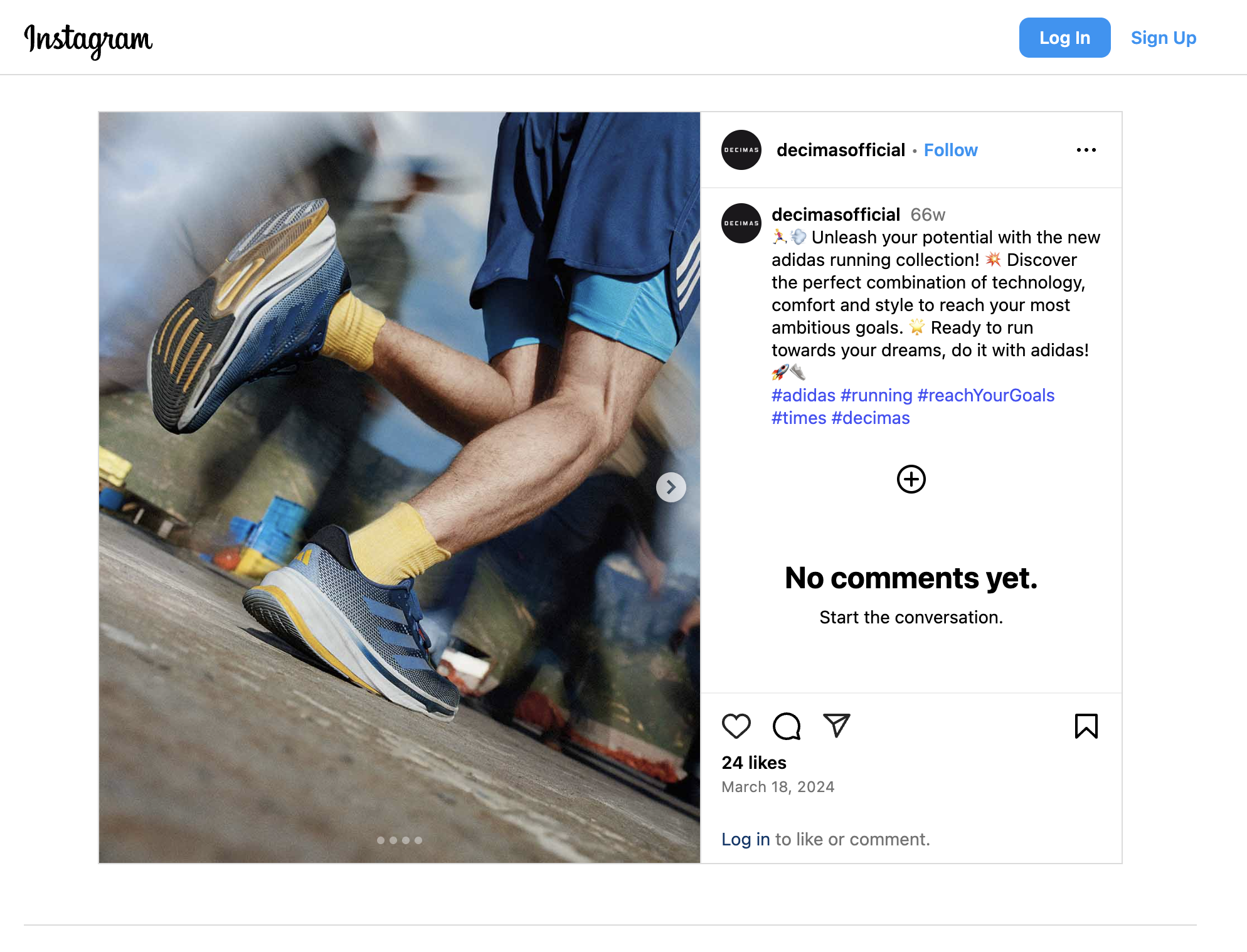 Adidas - "Giải phóng tiềm năng của bạn"