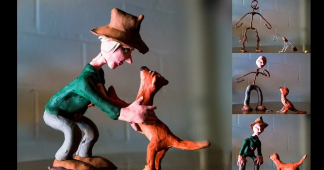 Creating clay models
