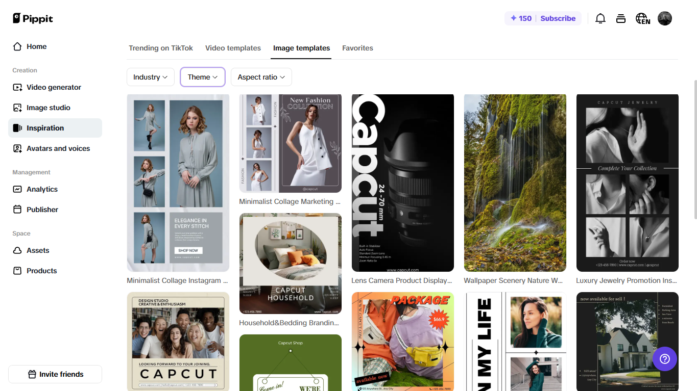 Customizable templates