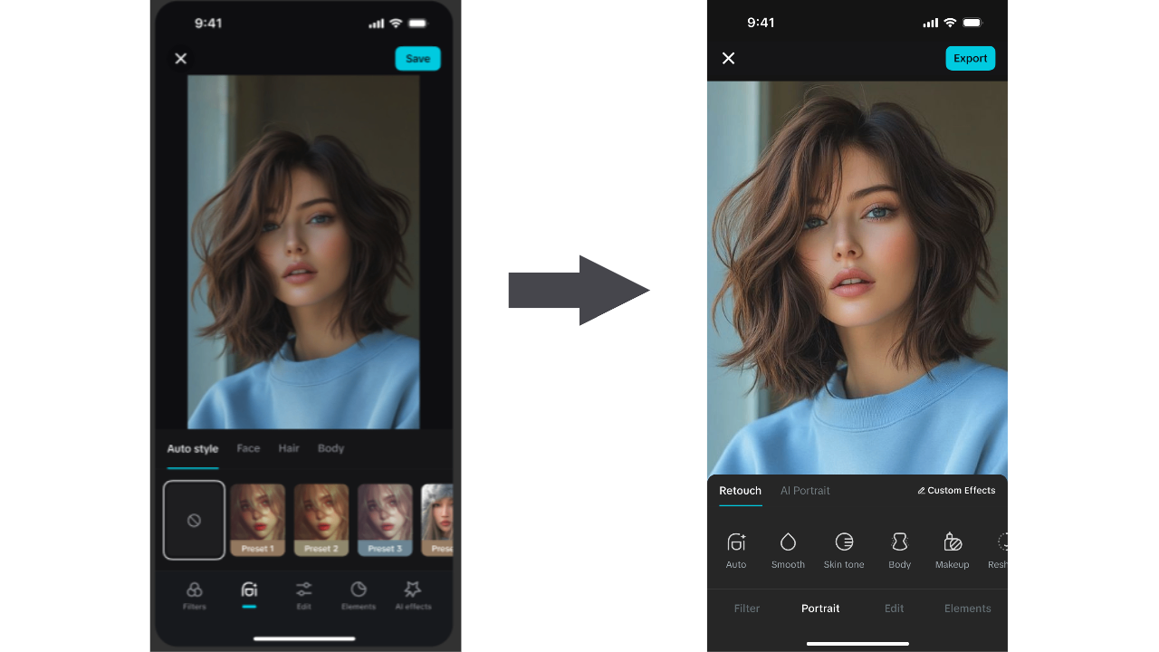 Enhance photo for Instagram