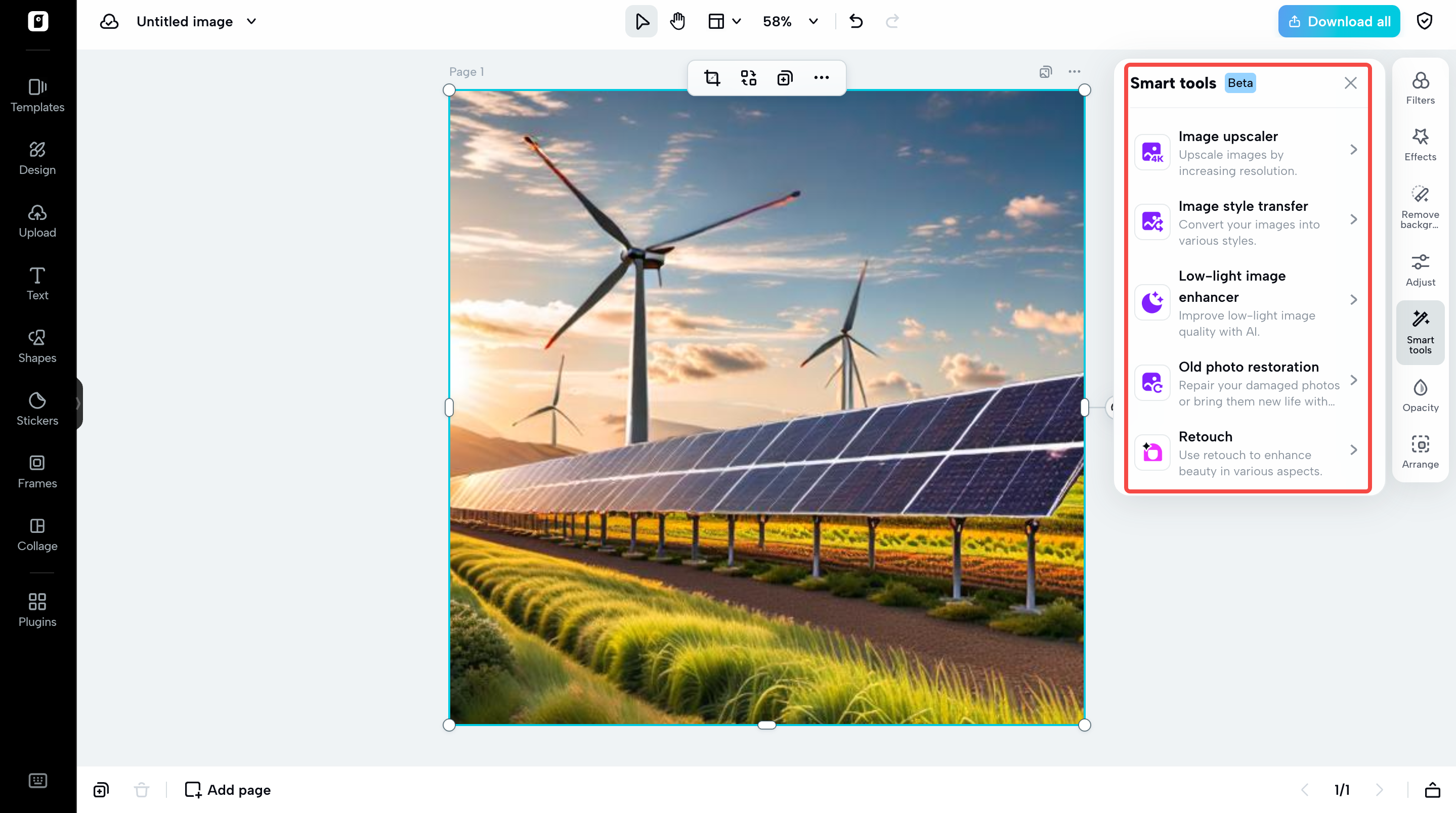 High-quality image editing