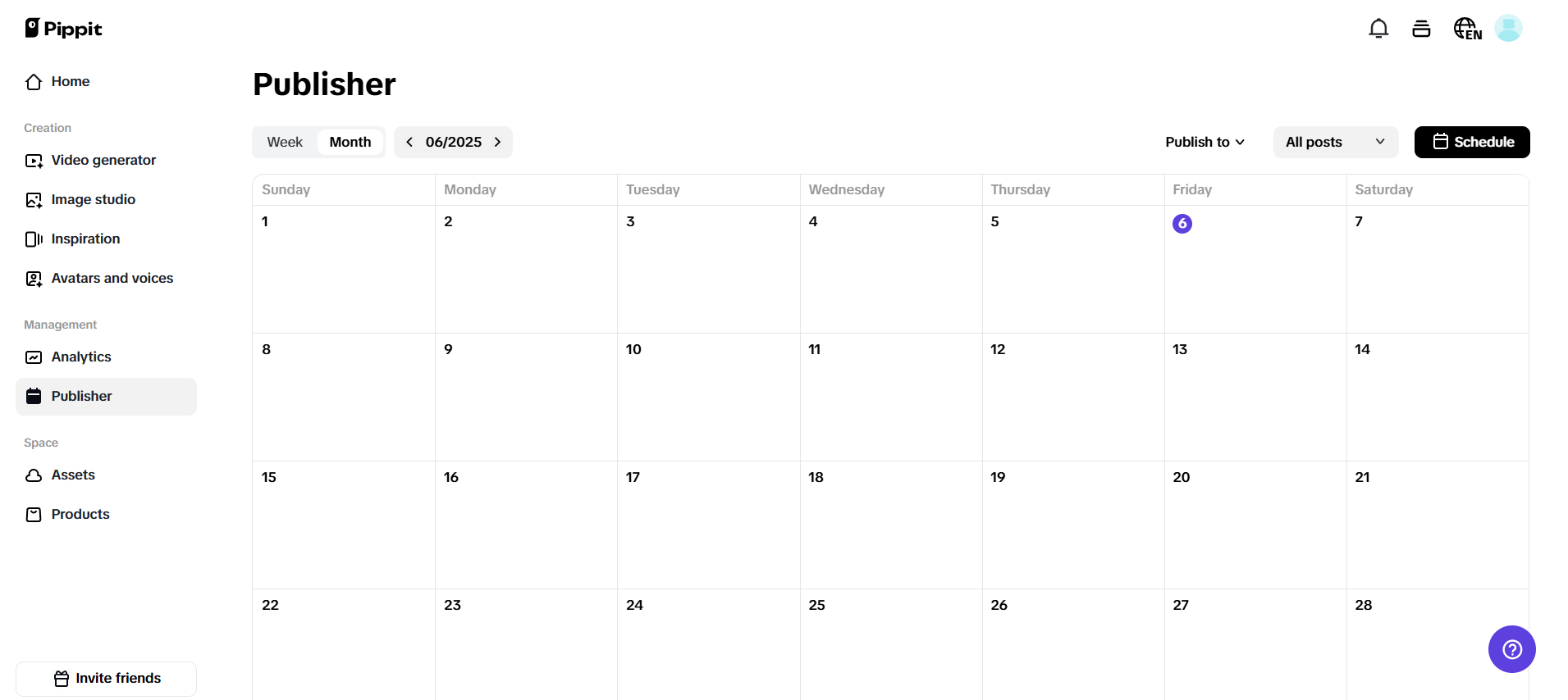 Publish both variants across channels