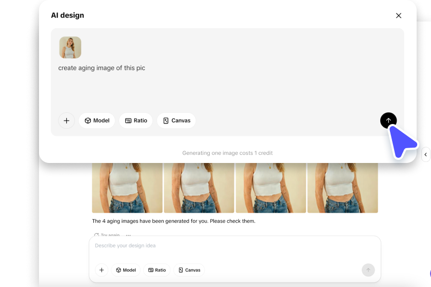 enter the prompts for transformation