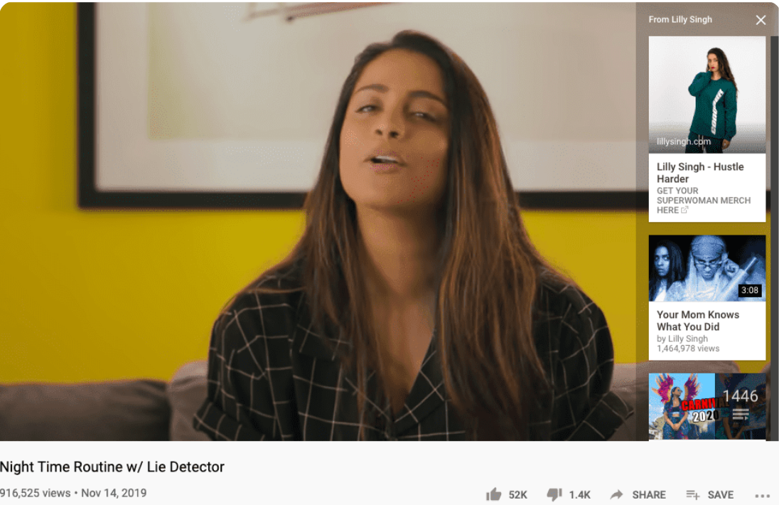 El reciente anuncio de YouTube de B &amp; H mostrando productos tecnológicos y servicio al cliente.
