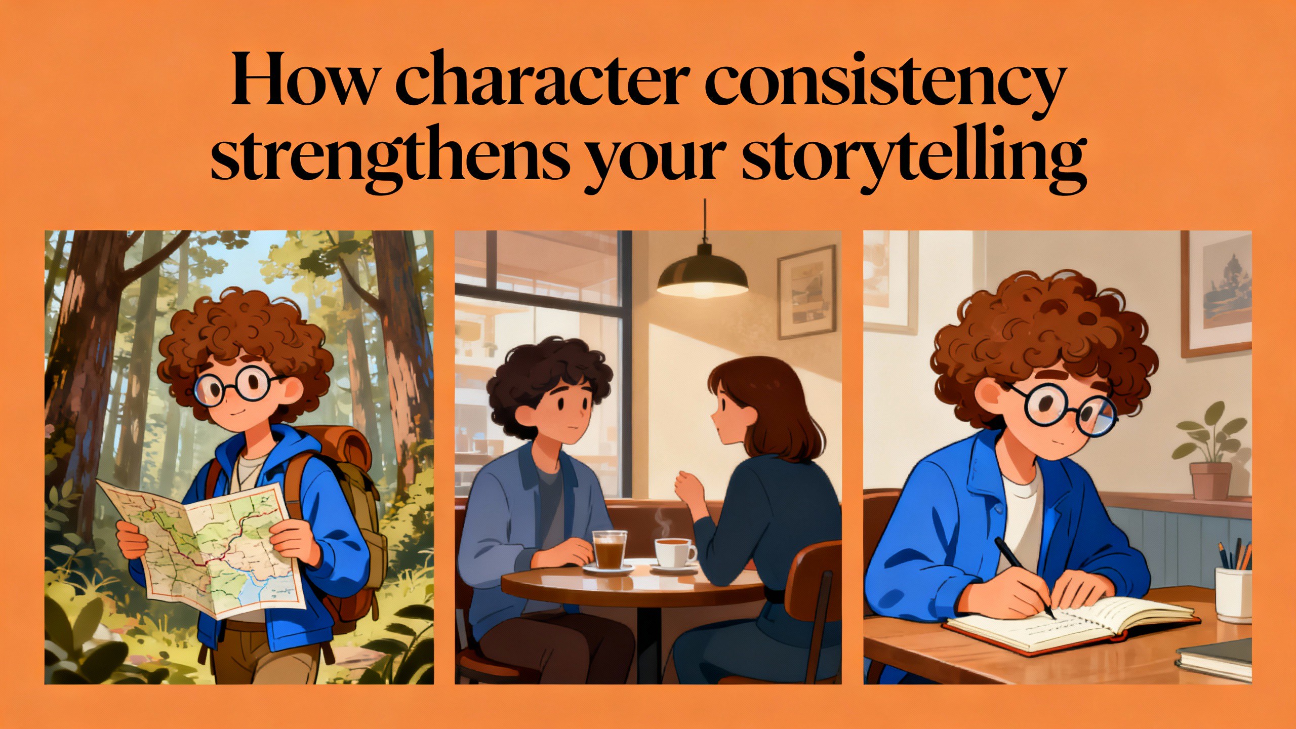 Character consistency for storytelling