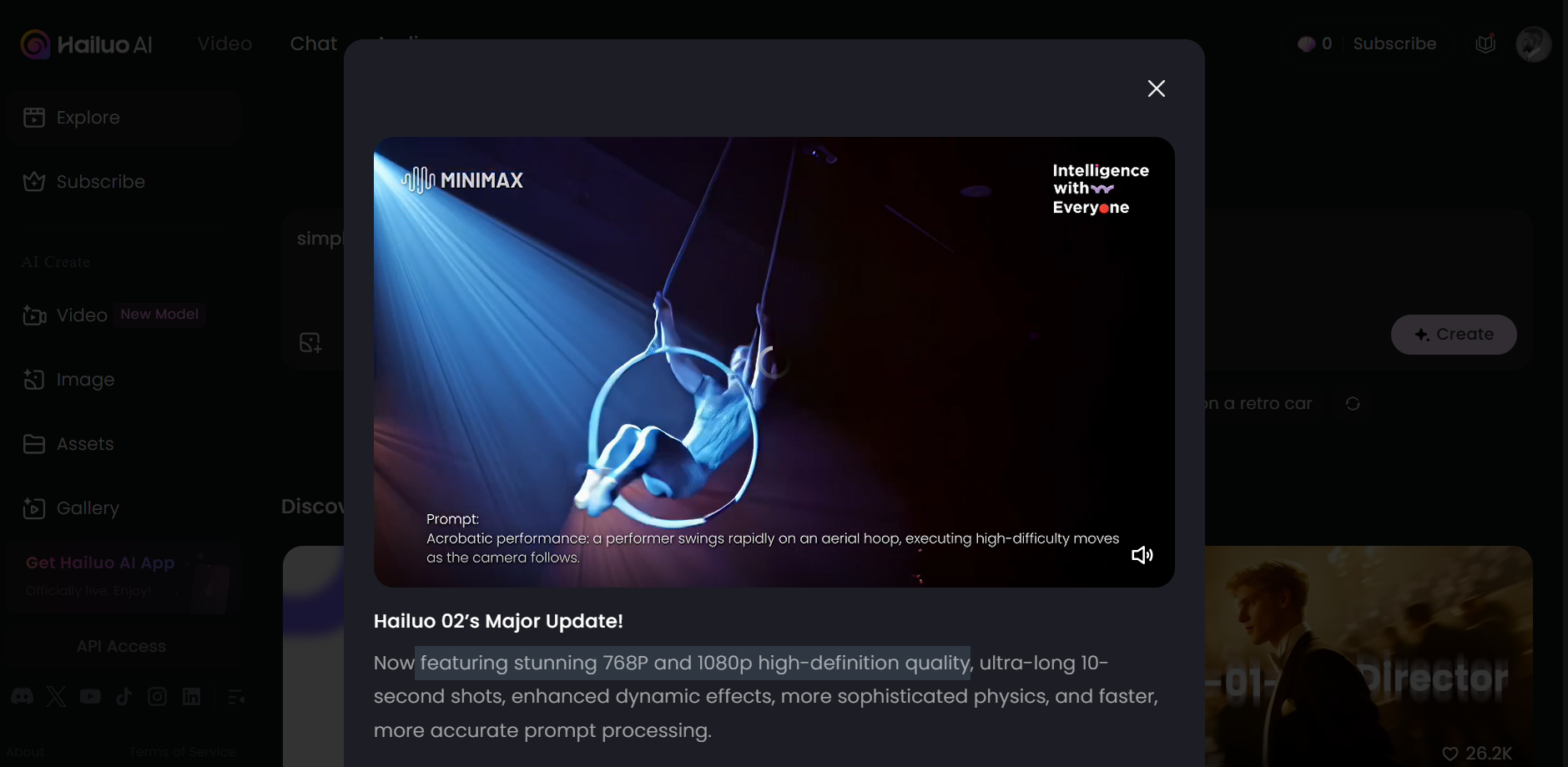 Hailuo AI: Pembuat video AI terbaik