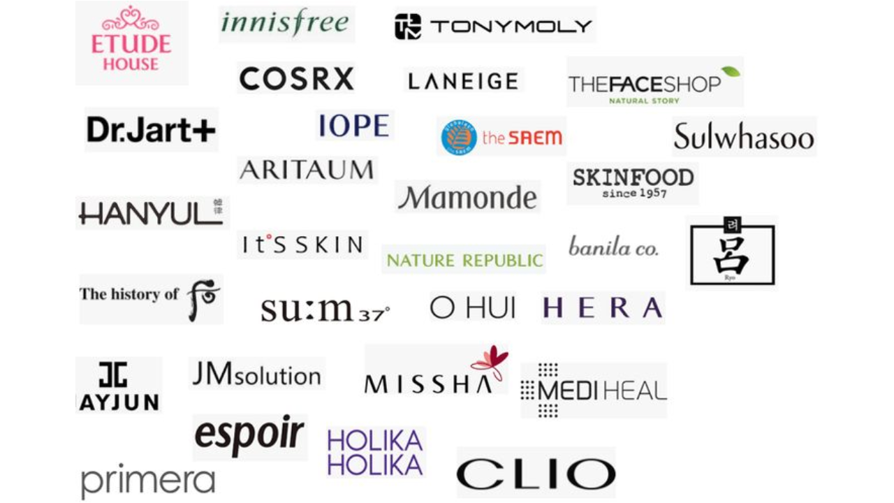Korean makeup brands