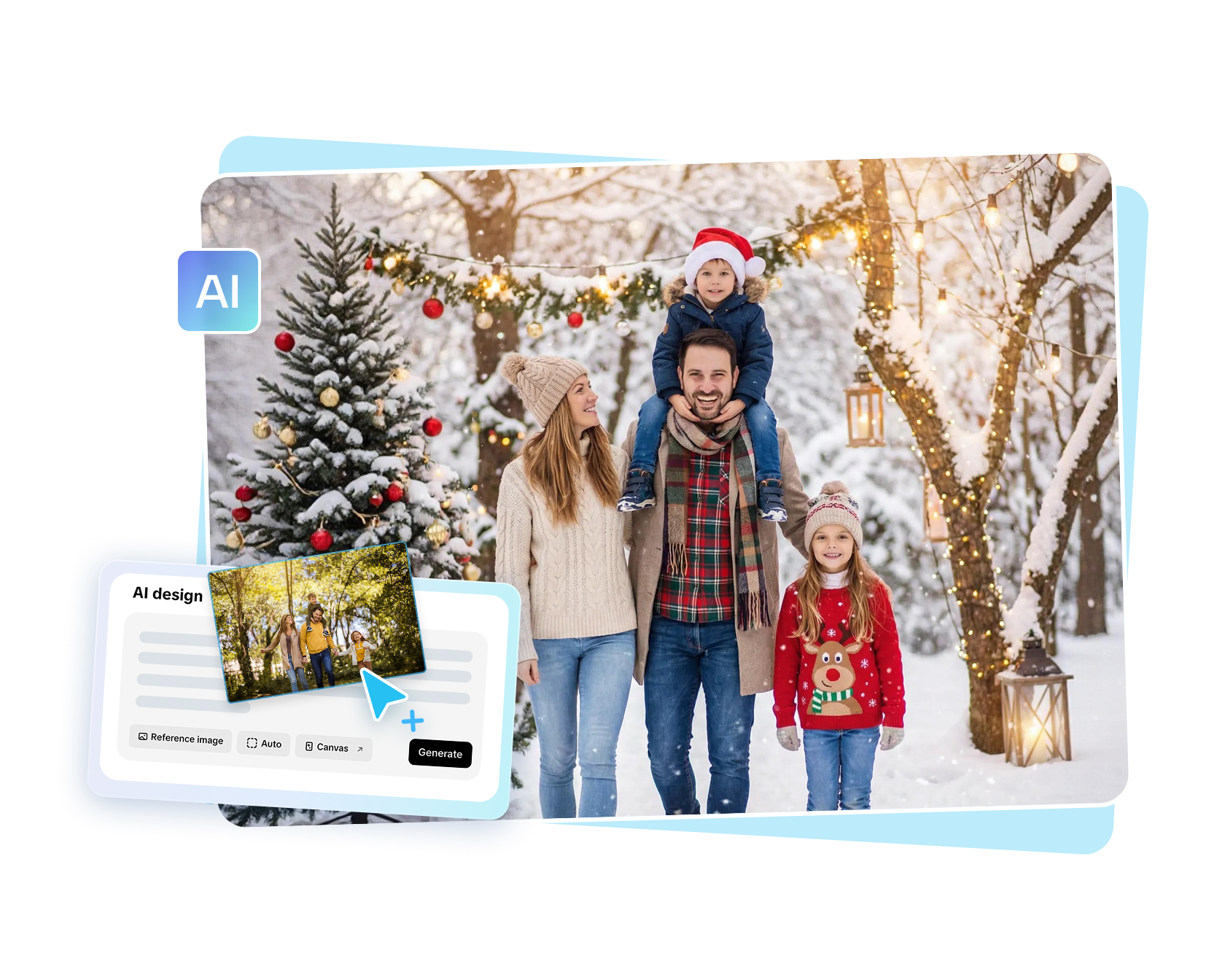 Free AI Christmas Photo Generator Online