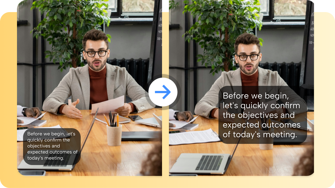 Adjust teleprompter text display