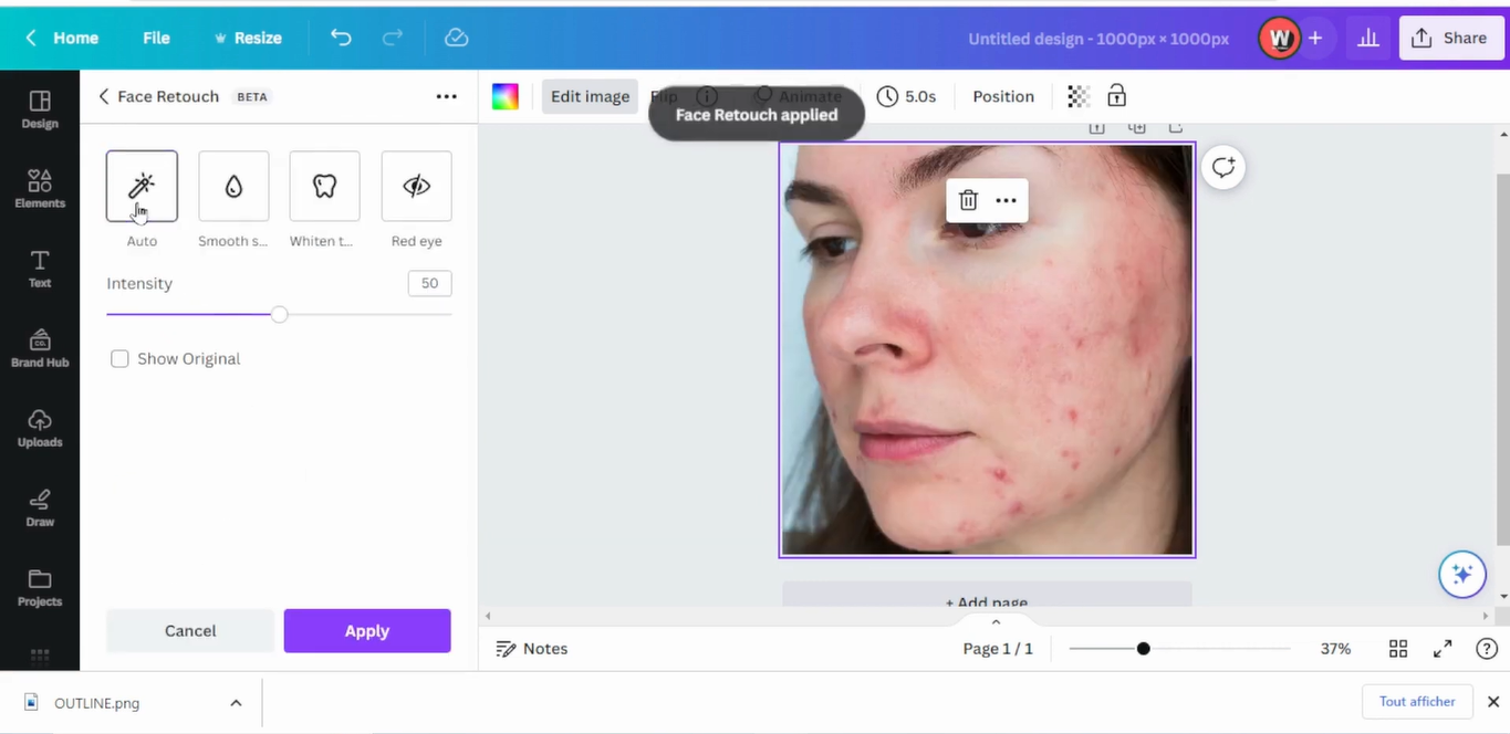 Canva Video Editor - AI makeup online