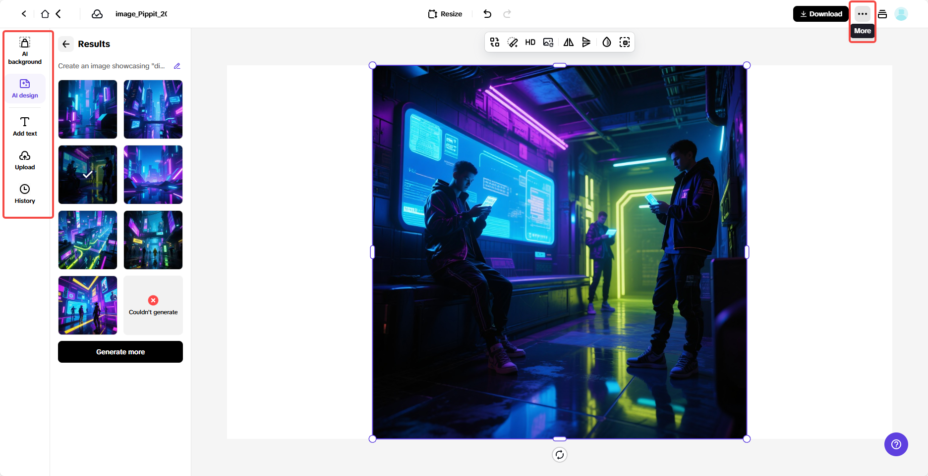 Customize your image