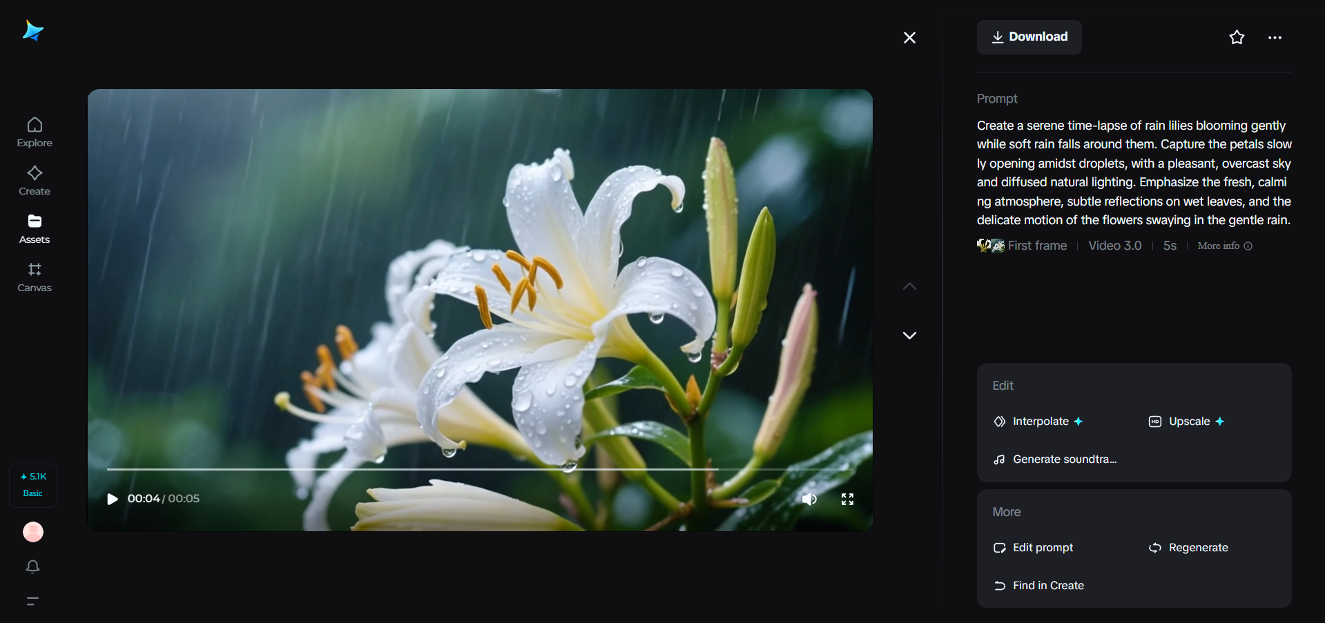Seasonal flowers blooming in Dreamina