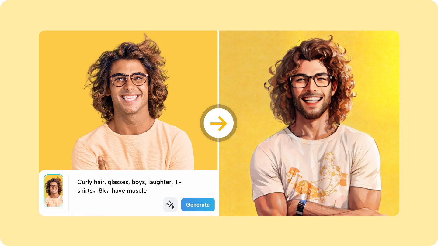ai image for haircare