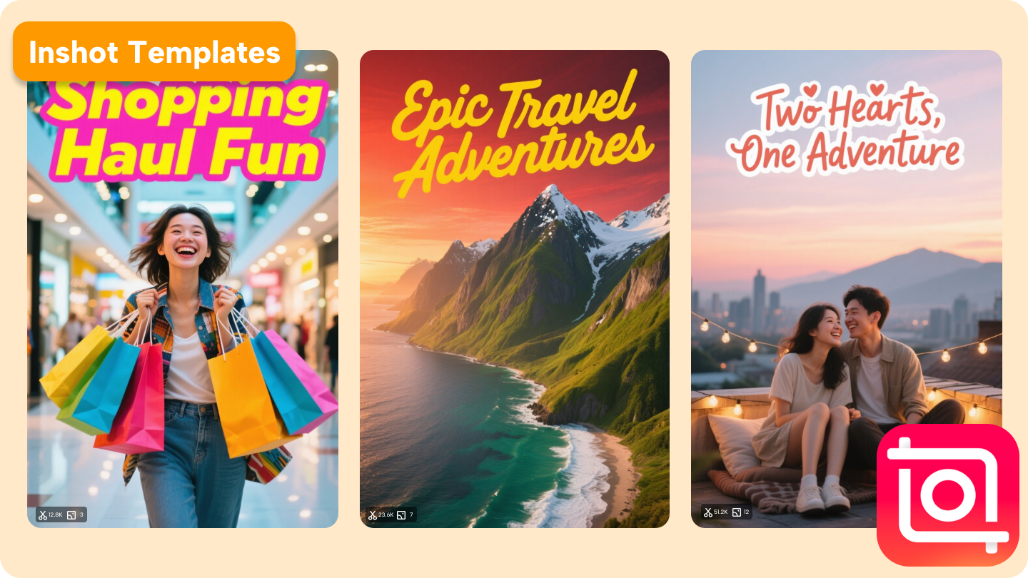 inshot templates
