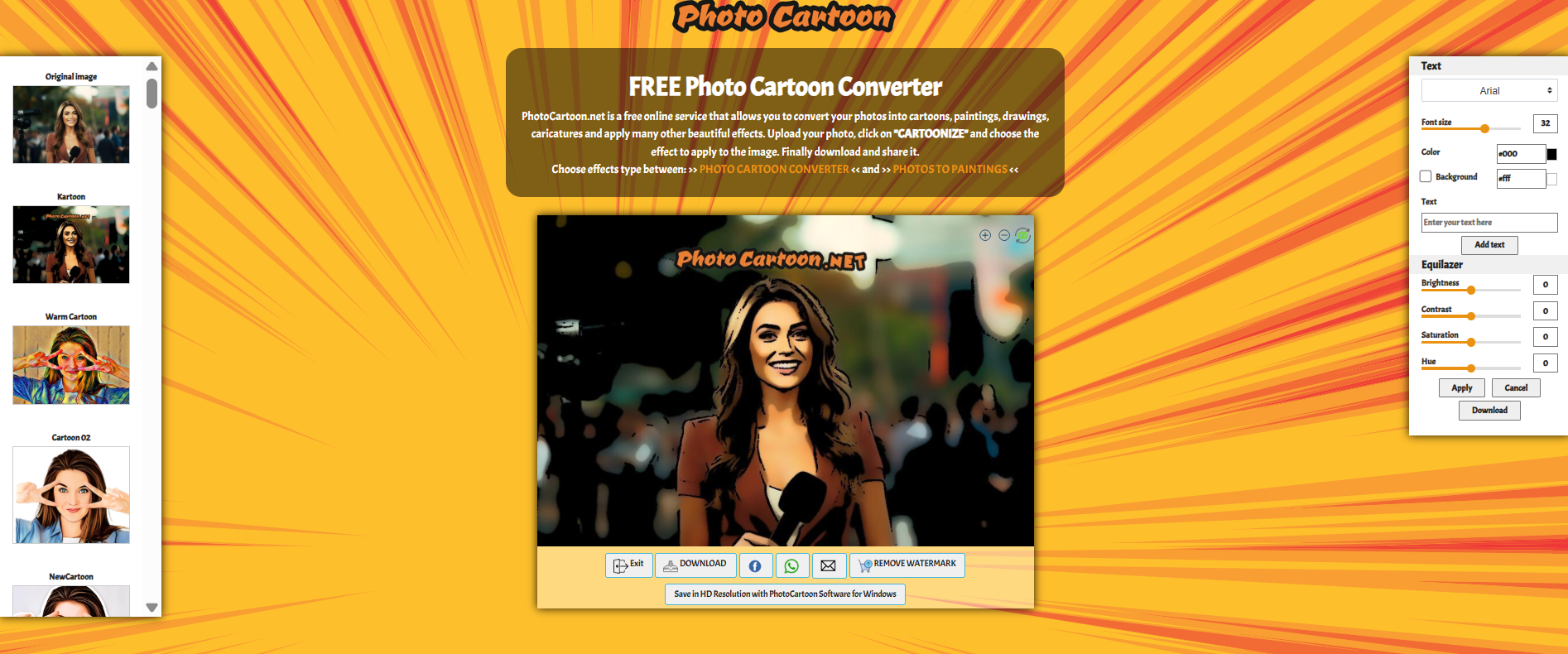 PhotoCartoon