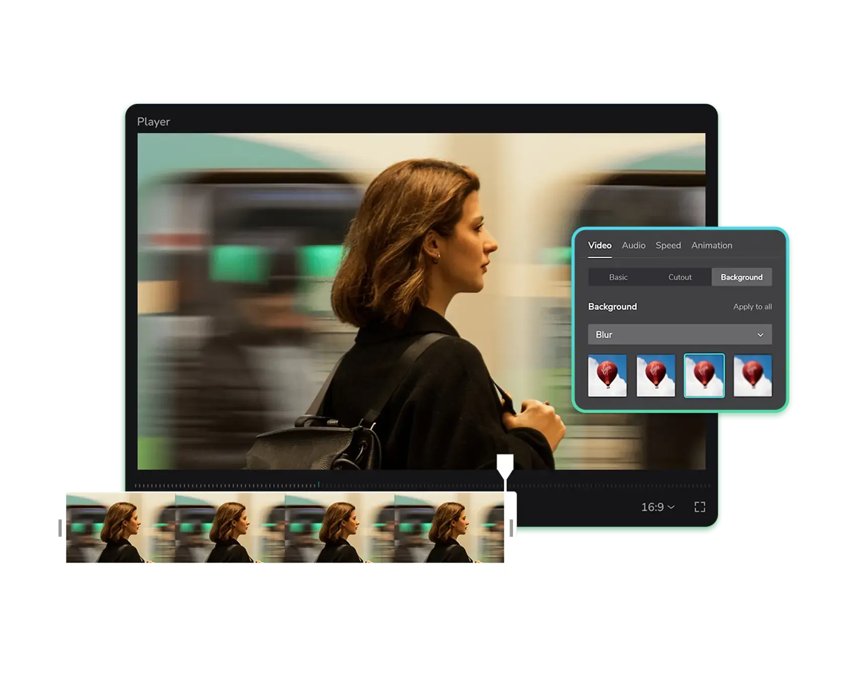 Blur Video Background Online δωρεάν