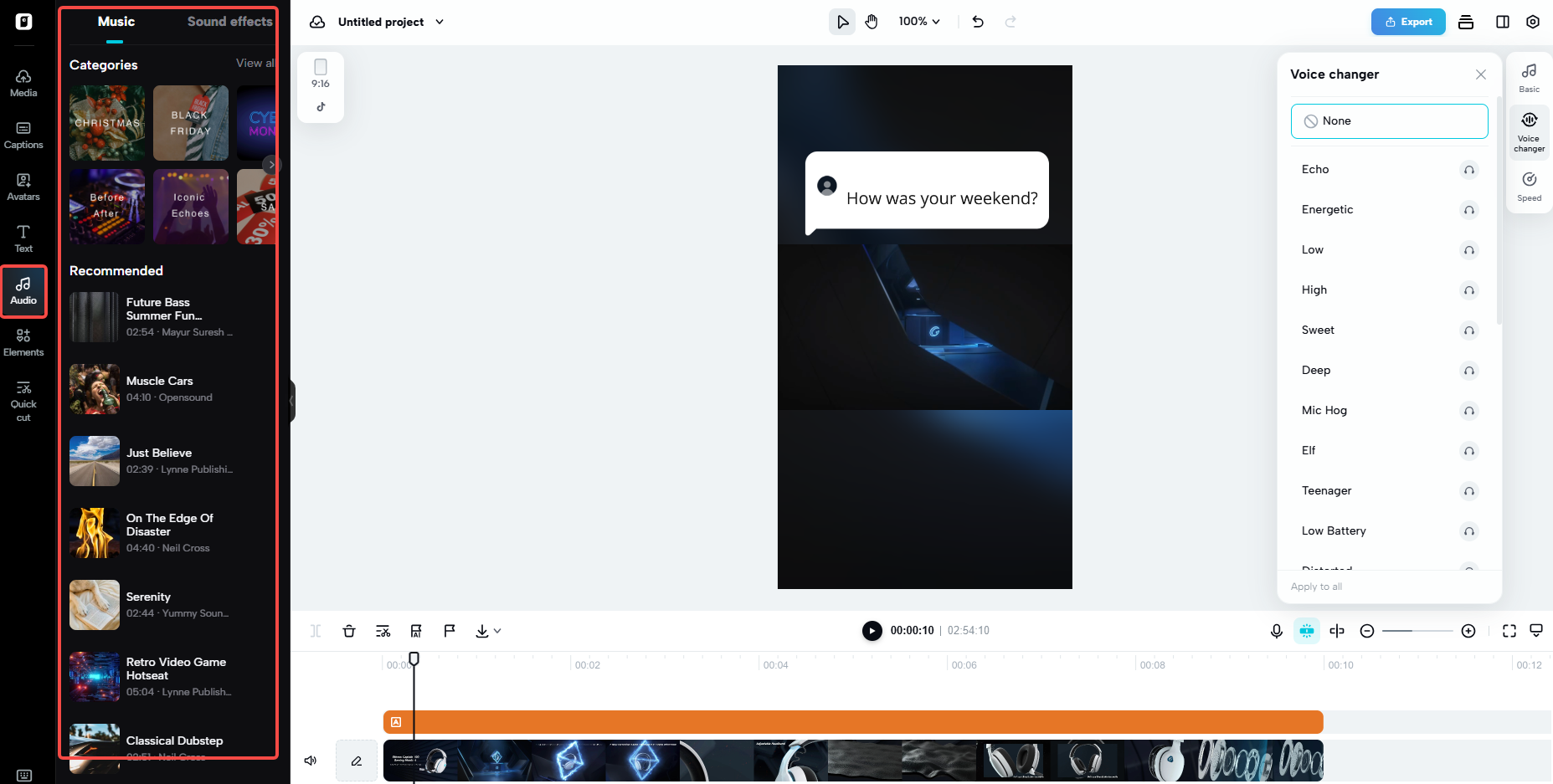 Seamless audio syncing