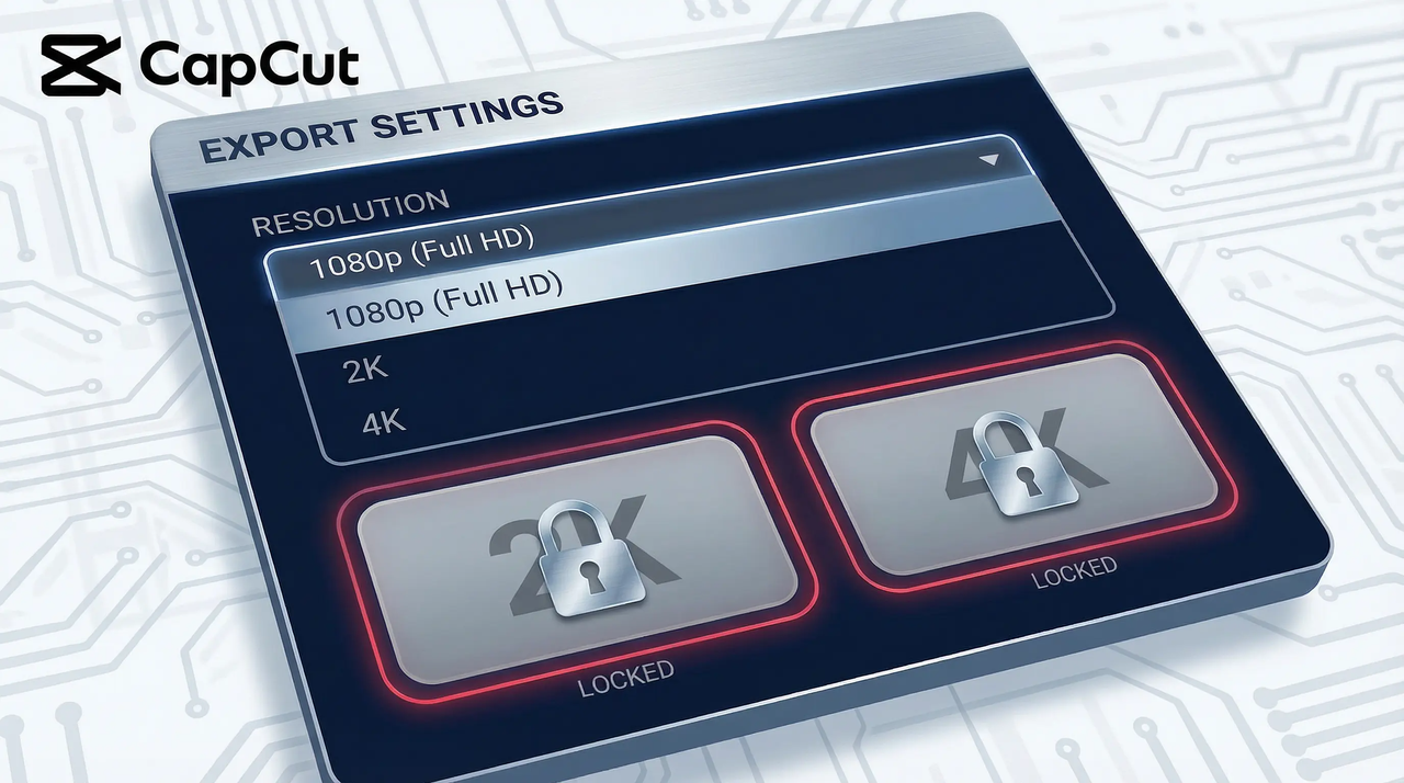 Esporta impostazione su CapCut