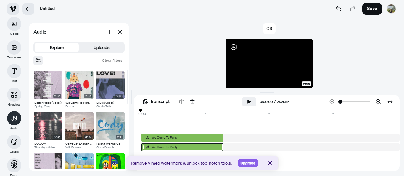 Edit your video