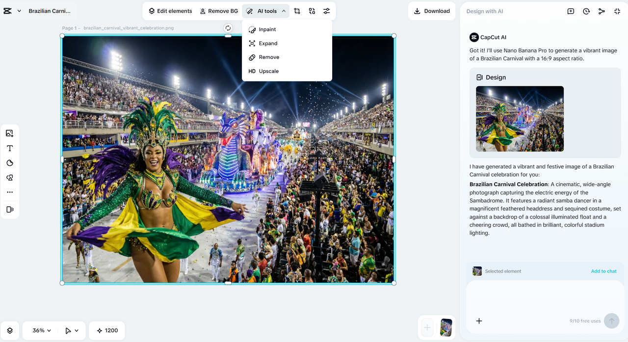 Create or Edit Your Image with AI