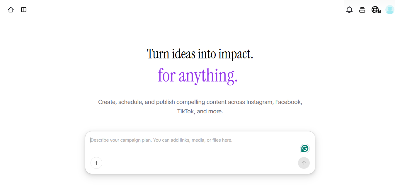 AI vibe marketing tool