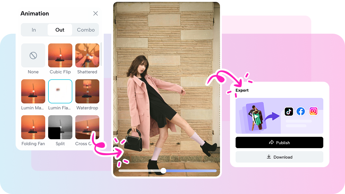 Social media publishing calendar