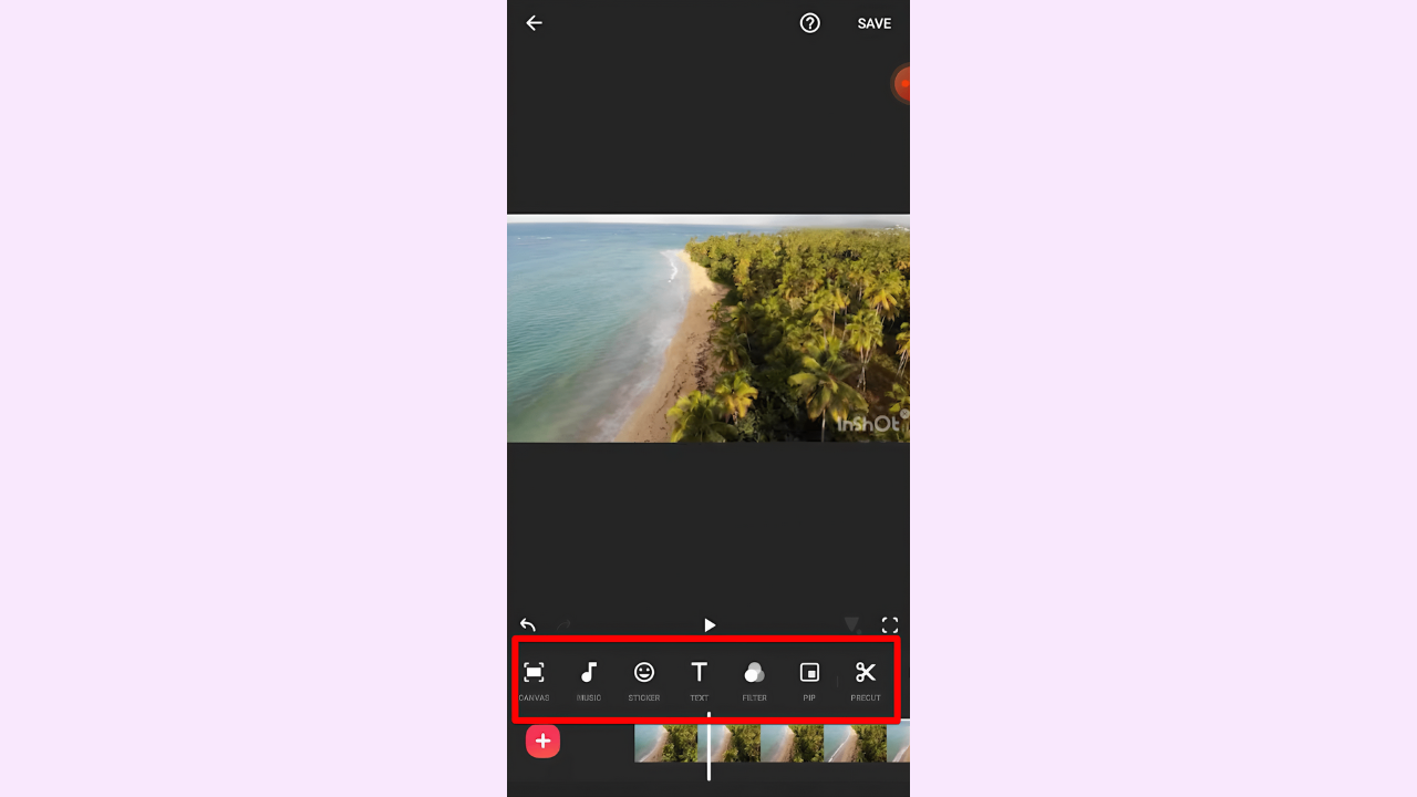 InShot mobile video maker