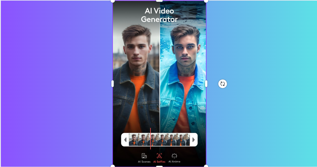 Videoleap's Interface