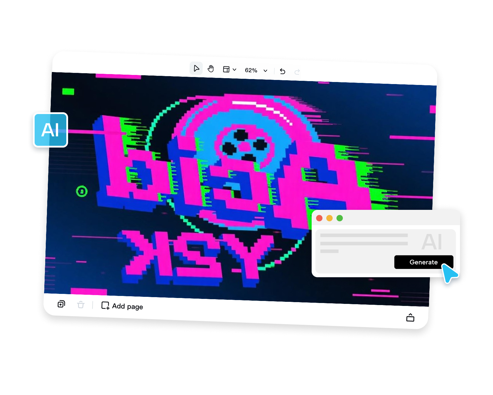 Retro logo