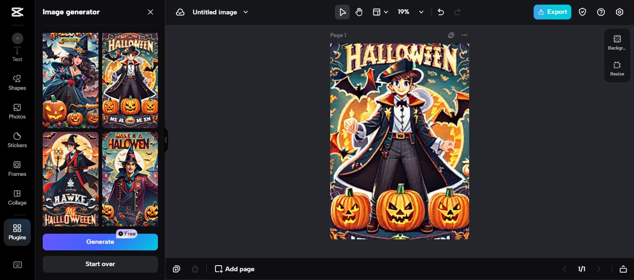 AI-bild för webbdesign hjälte koncept