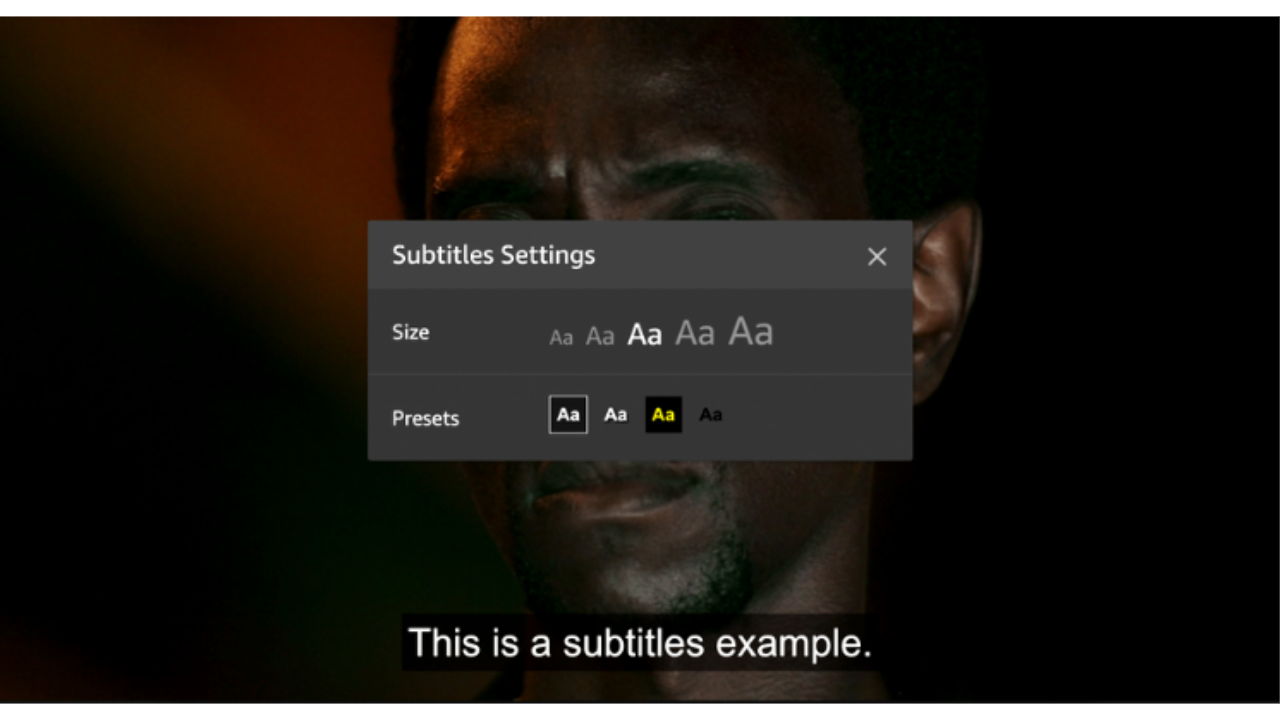Testing subtitle fonts for engagement