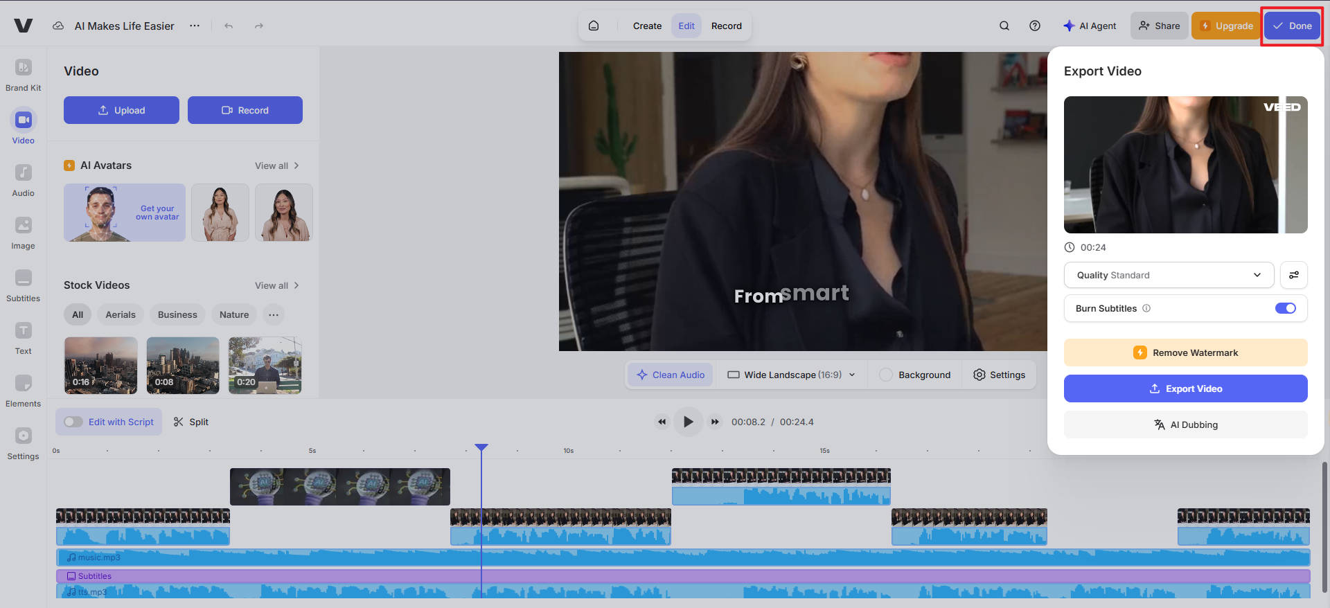 ai script to animated video