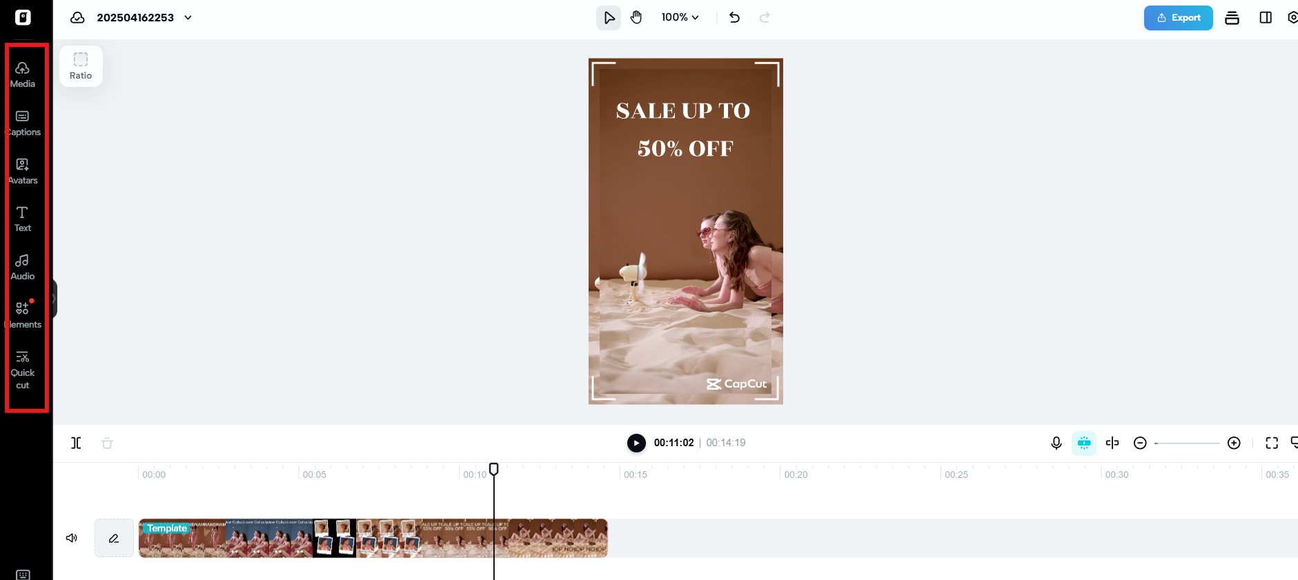 AI-powered editing tools
