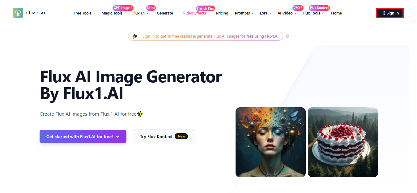 ai video flux