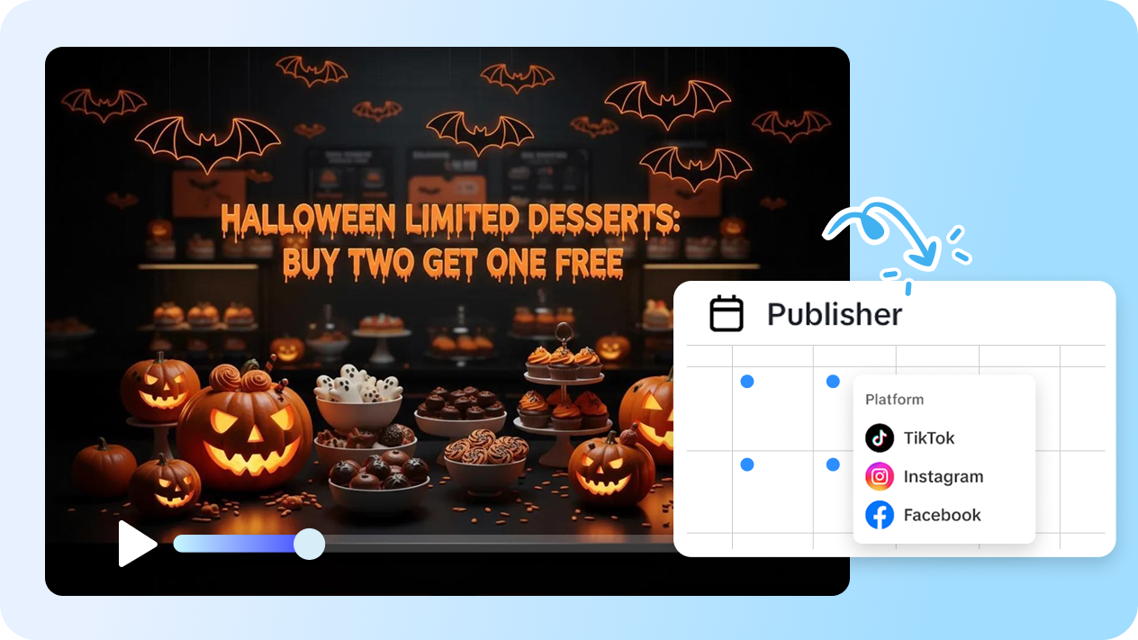 Social media publishing tools in Pippit