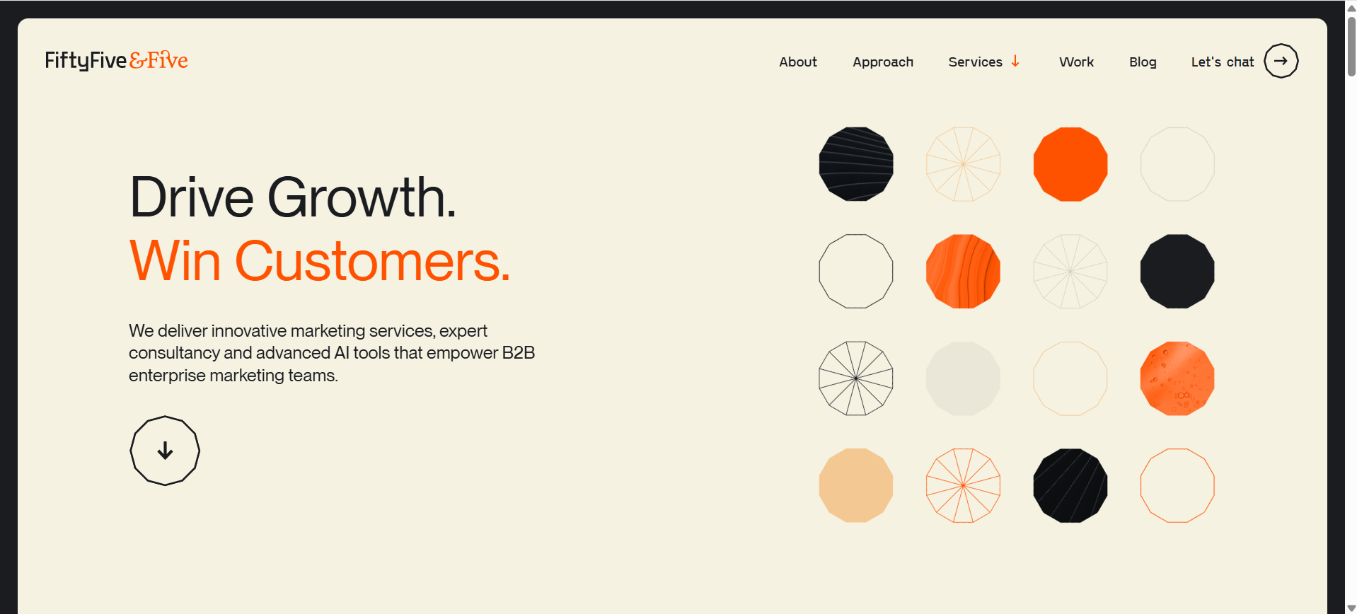 See Fifty Five and Five's magic