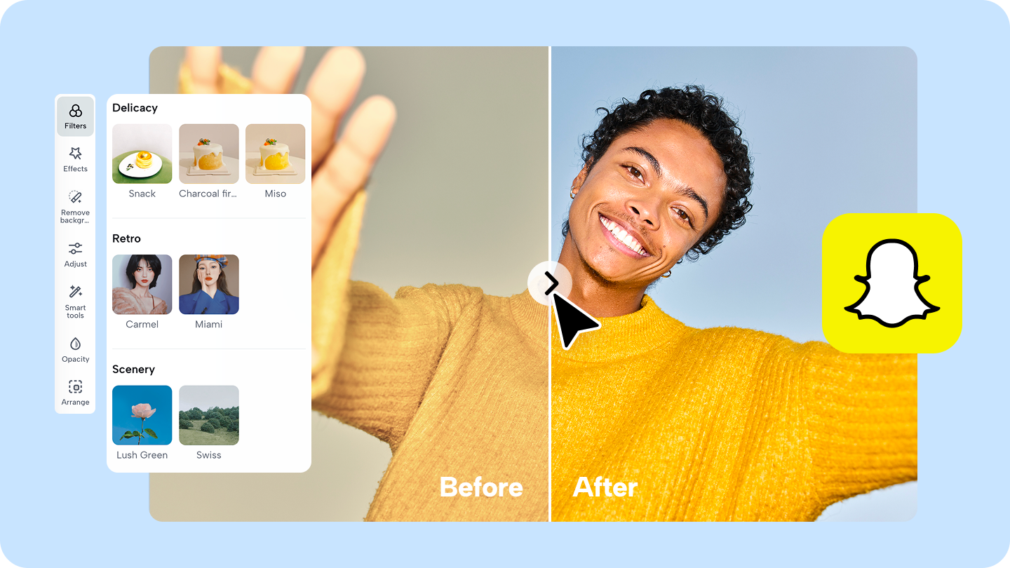 5 Easy Tools To Apply Snapchat Filters Online On Any Device