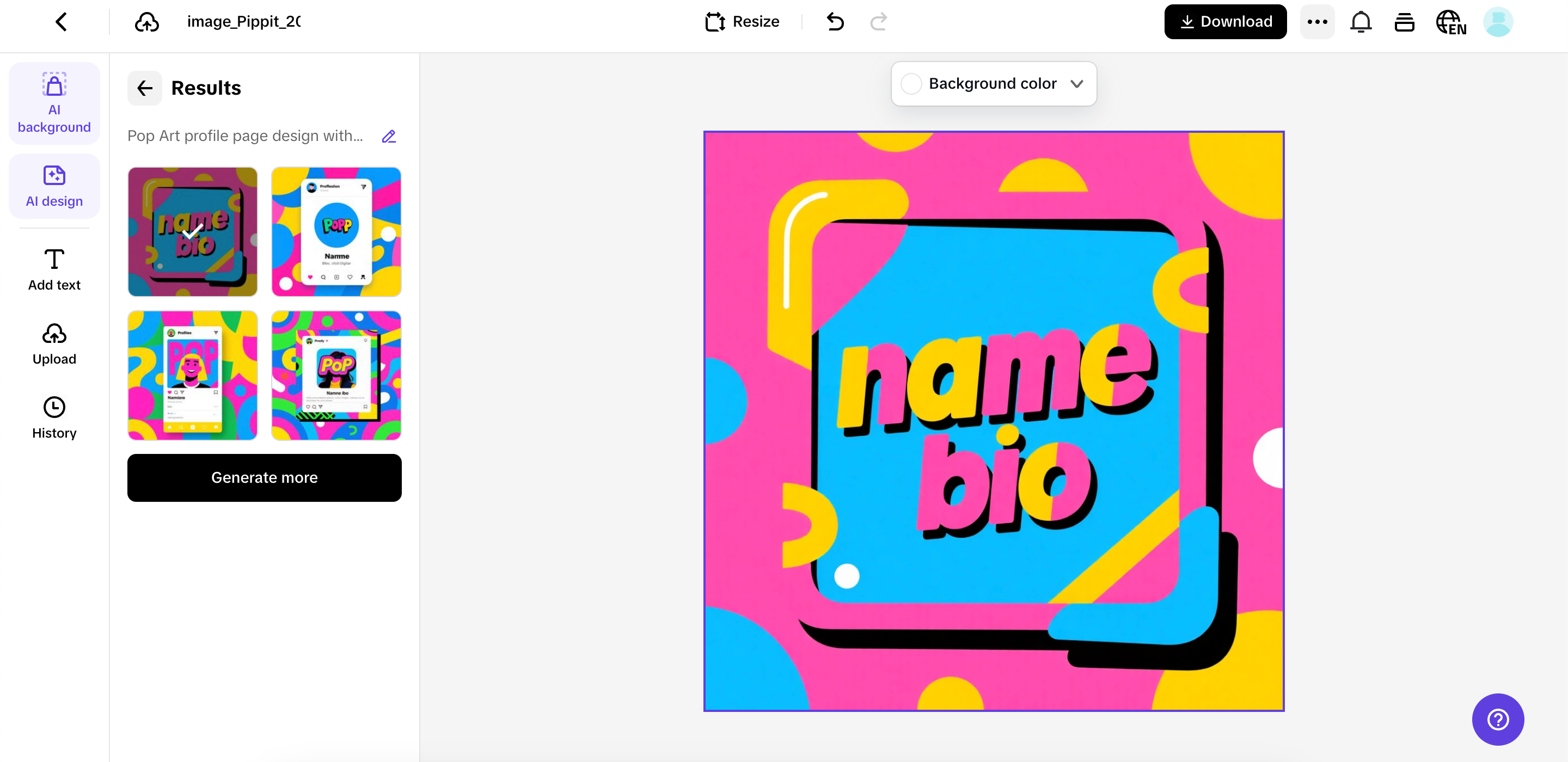 Turn your ideas into visuals