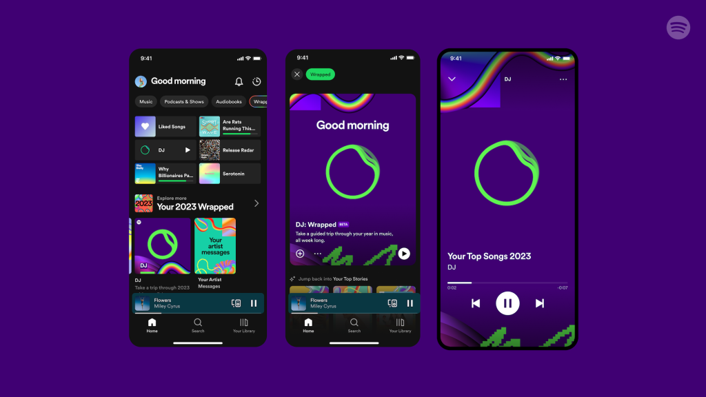 Example of Spotify Wrapped
